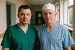 Полтавський хірург пройшов навчання у всесвітньовідомого військового лікаря, щоб навчати українських колег