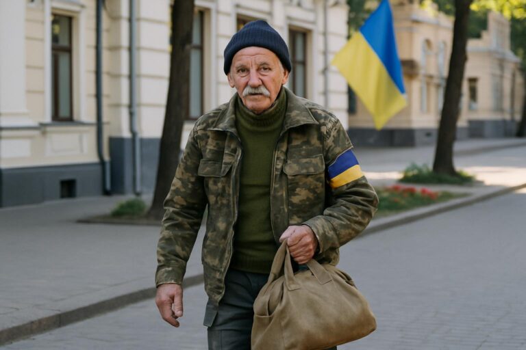 Легендарний херсонський волонтер дядя Гриша святкує своє 78-річчя та повертається до Полтави
