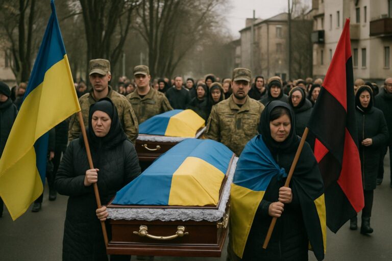 Полтавська громада провела в останню дорогу загиблих захисників України