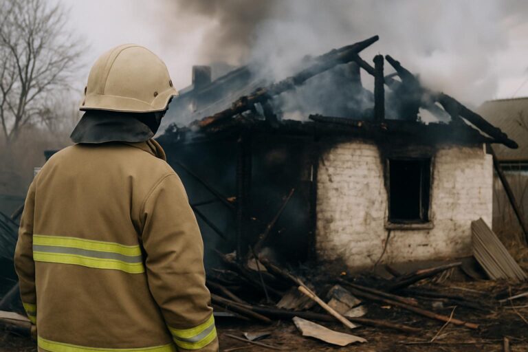 Трагічна пожежа у Полтавському районі: вогонь забрав життя 37-річного чоловіка