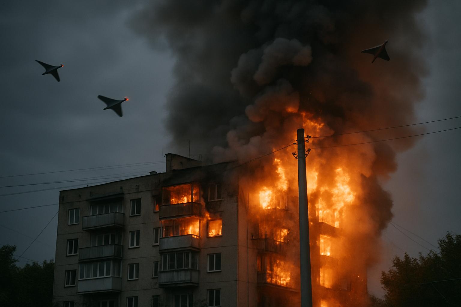 Полтаву атакували ворожі шахеди