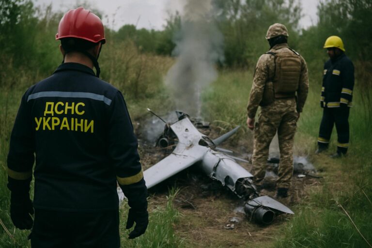 Уламки ворожих БпЛА впали у Кременчуцькому районі: є постраждалі