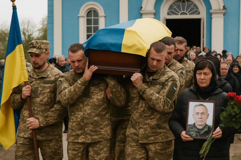 Попрощалися з Ростиславом Даценком — воїном Семенівської громади, який віддав життя за Україну