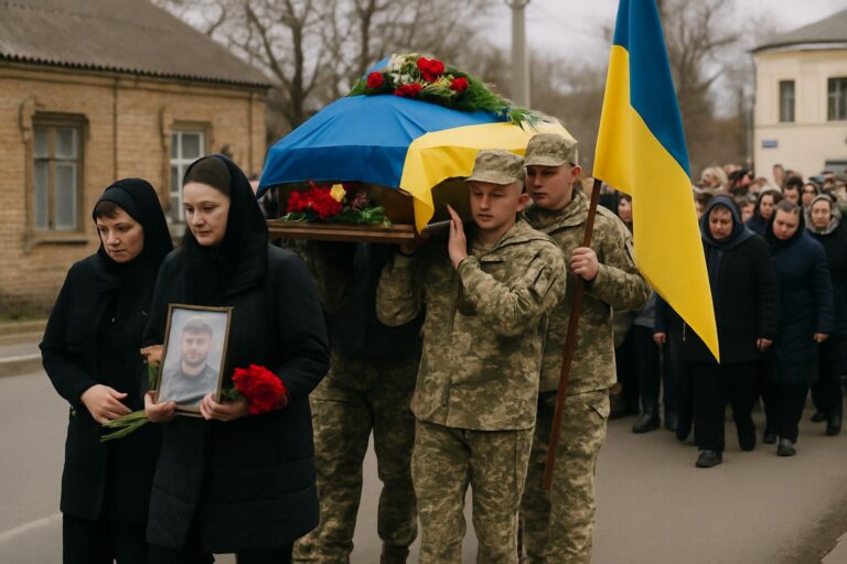 В Глобинській громаді попрощалися із загиблим воїном Збройних сил України