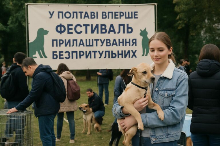 У Полтаві вперше проведуть фестиваль з прилаштування безпритульних тварин