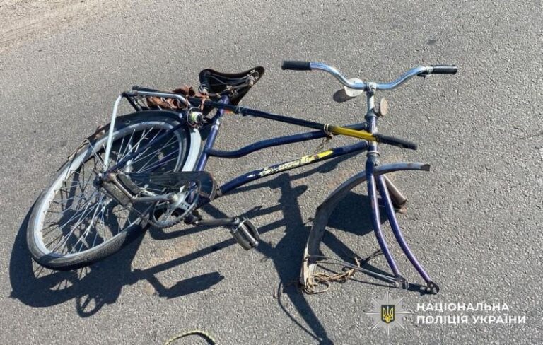 У Миргороді внаслідок ДТП загинув 85-річний велосипедист