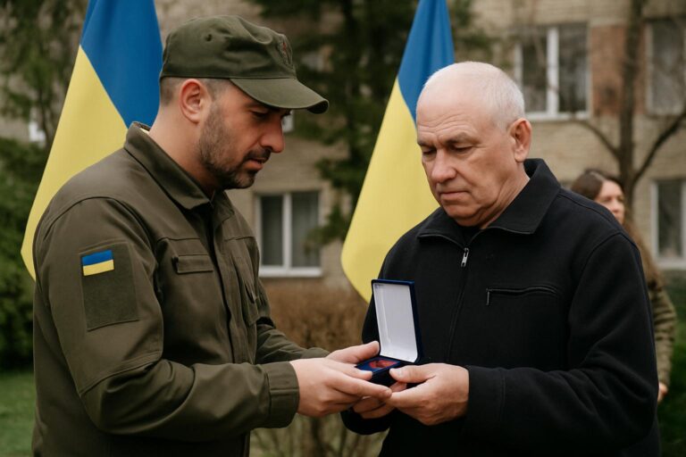 На Полтавщині вручили державний орден батькові загиблого воїна