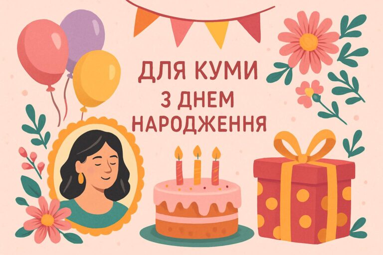 Привітання для куми з днем народження: життєві ідеї, щирі тексти й оригінальні слова