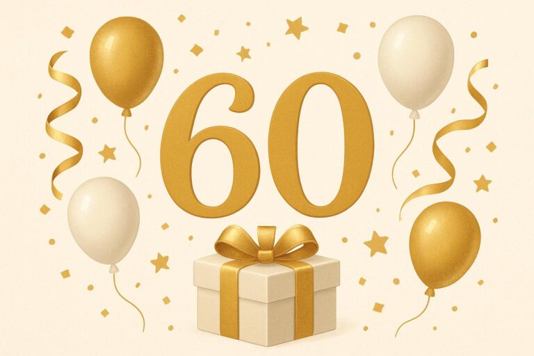 60 річчям вітальна листівка з ювілеєм 60 років: добірка сучасних поздоровлень та побажань