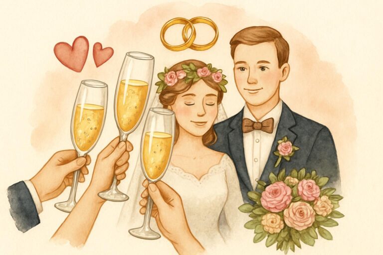 Весільні тости: ідеї для натхнення, щирі побажання та універсальні привітання
