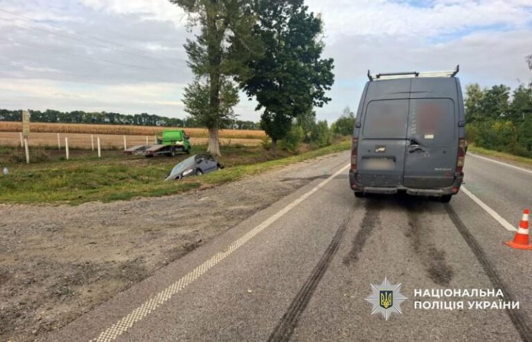 На трасі Полтава–Олександрія сталася ДТП: двоє жінок отримали травми