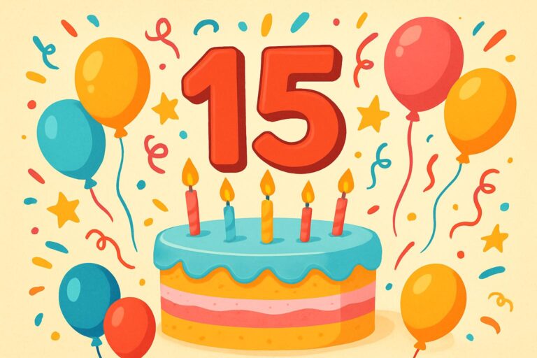 15 років день народження: ідеї для щирих, креативних і сучасних привітань