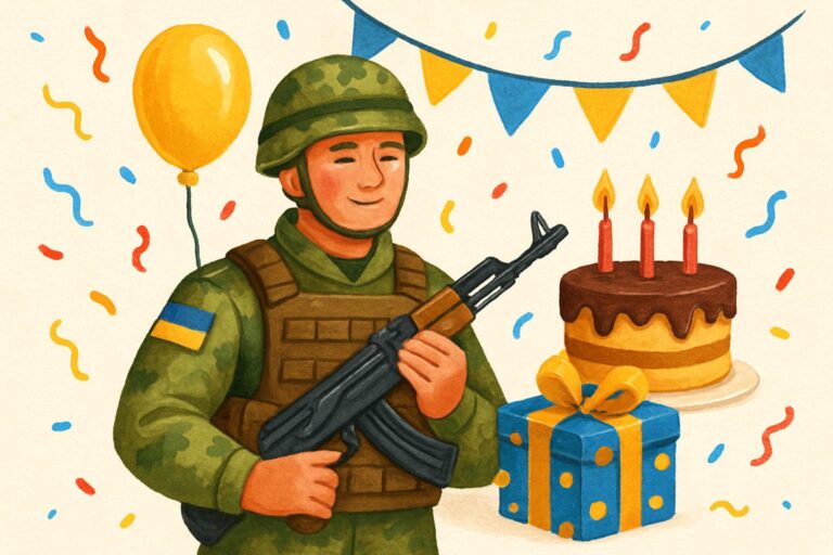 Привітання з днем народження військового: найкращі ідеї для особливого дня