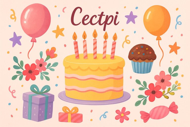 ## Привітання з днем народження для сестри: найкращі ідеї та тексти