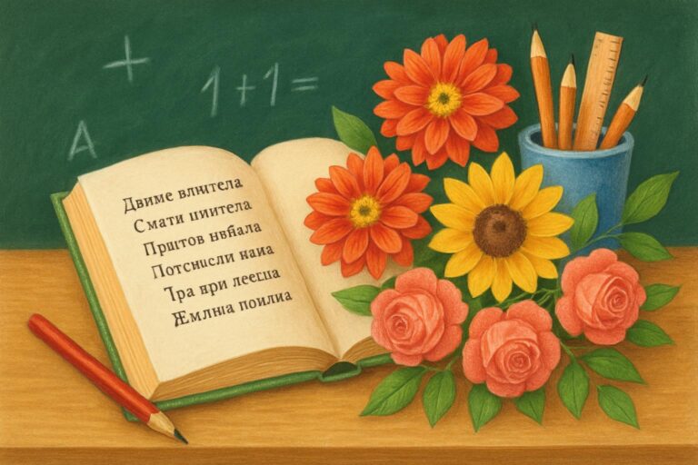 Вірш на день вчителя: натхнення для ваших щирих привітань