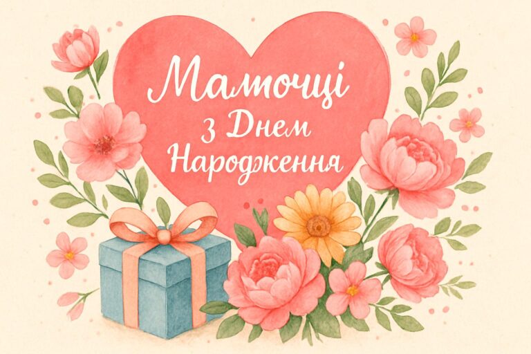 вірш на день народження мамі