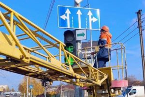 На двох перехрестях у Полтаві з'явились Зелені стрілки