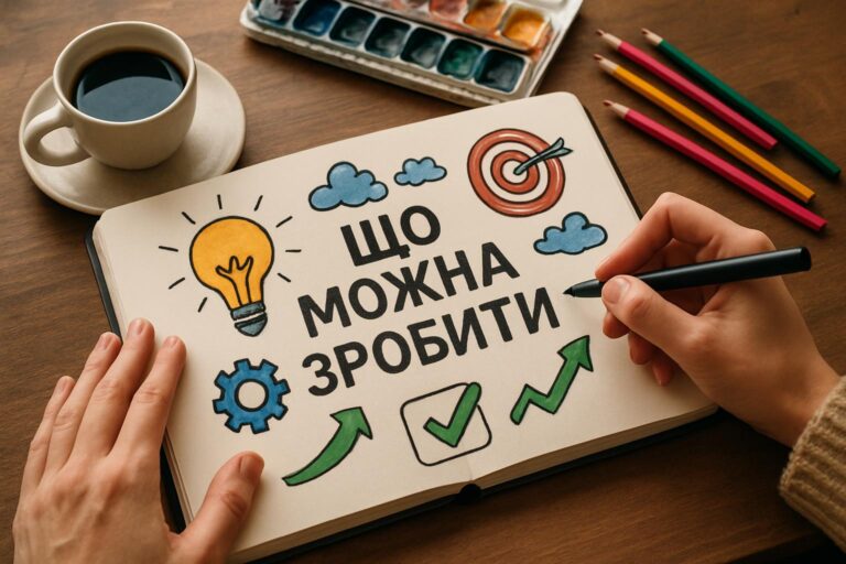 Що можна зробити: ідеї для дому, дозвілля та розвитку