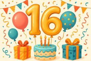 Ідеї для дня народження 16 років: декор, торт і конкурси