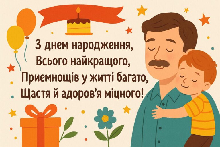 Вірш для тата на день народження: щирі приклади та поради