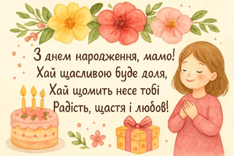Віршик для мами на день народження: щирі приклади та поради