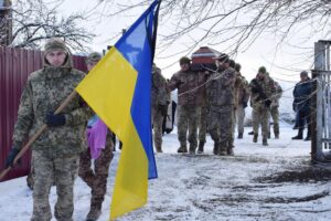 Великобагачанщина попрощалася з воїном Василем Бруякою