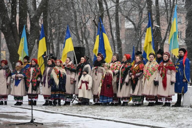 У Полтаві масштабно відзначили День Соборності України 22 січня 2024 року