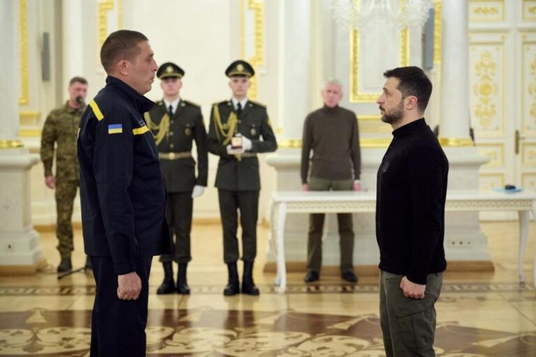 Полтавський рятувальник удостоєний ордена «За мужність»: місто пишається своїм героєм