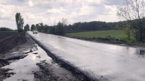 На Полтавщині відремонтували ділянку дороги до Сумщини